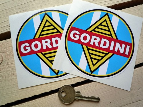 Gordini car stickers 100mm - stickers,