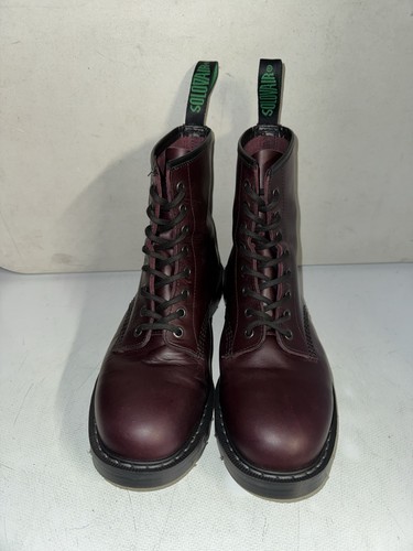Solovair burgundy gaucho eye - burgundy,