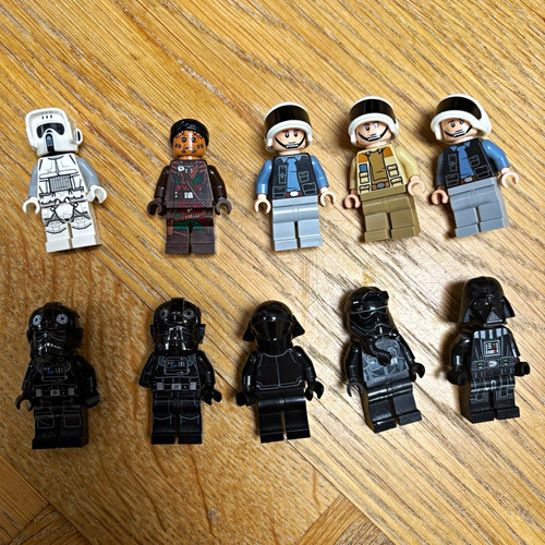 Lego star wars minifigures - wars,