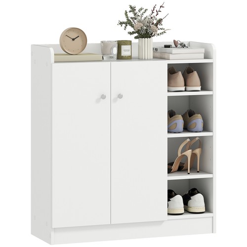 Homcom shoe storage cabinet - shoe,