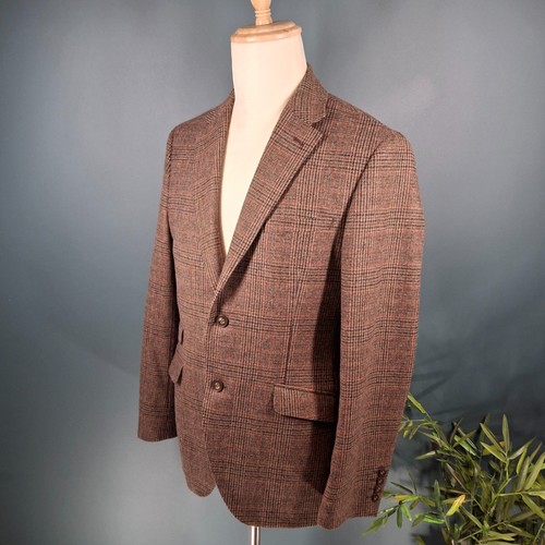 Lewin mens tweed blazer 40r - mens,