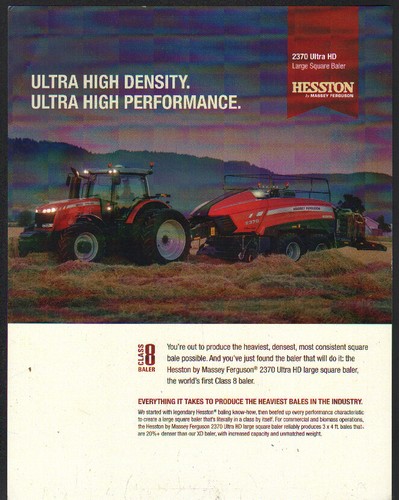 Massey ferguson hesston 2370 - hesston, "2370