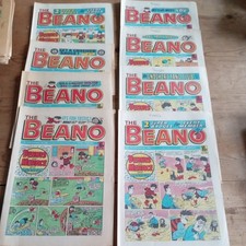 1980s The BEANO COMICS x 8 X