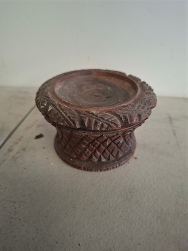 Antique candle plant pot - ,