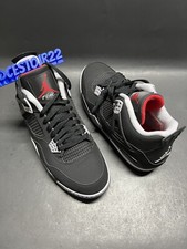 NIKE AIR JORDAN 4 IV G GOLF [CU9981 002] BLACK FIRE RED CEMENT BRED SZ 11.5