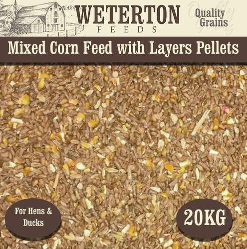 20kg mixed corn and layers - 20kg,