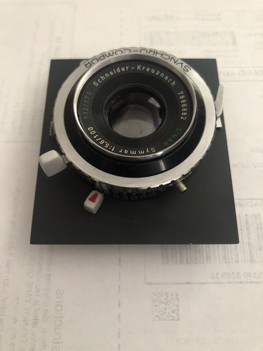 Schneider sinar symmar 100mm - sinar,