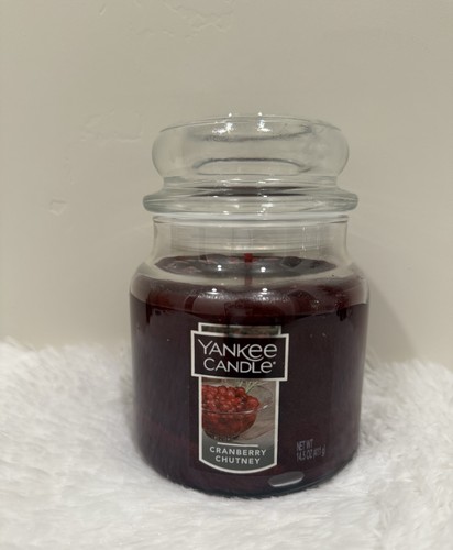 Yankee candle cranberry - candle,