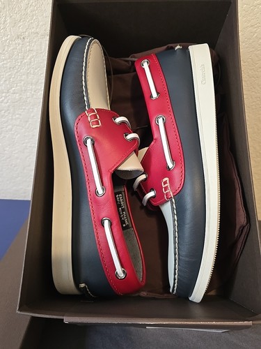 Church men shoes blue red - !, blue-