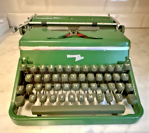 Vintage hermes 2000 typewriter - 2000,