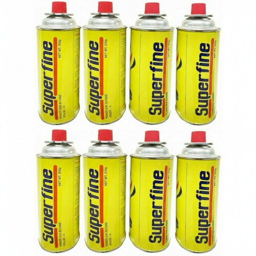 Butane gas canisters - 8, x