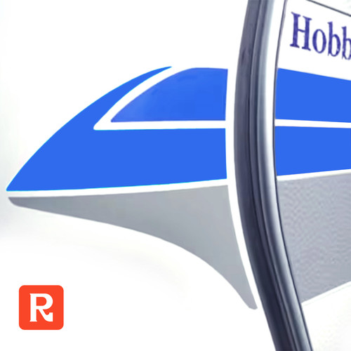 Hobby decals camper sticker