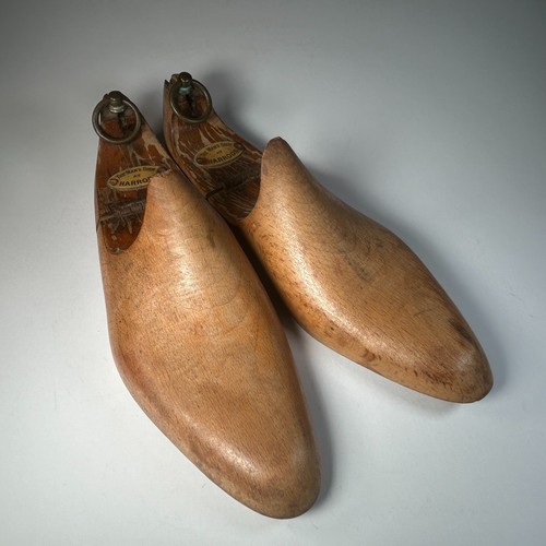 Vintage harrods wooden shoe - harrods,