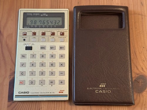 Vintage 80s casio 120 - casio, ml-120