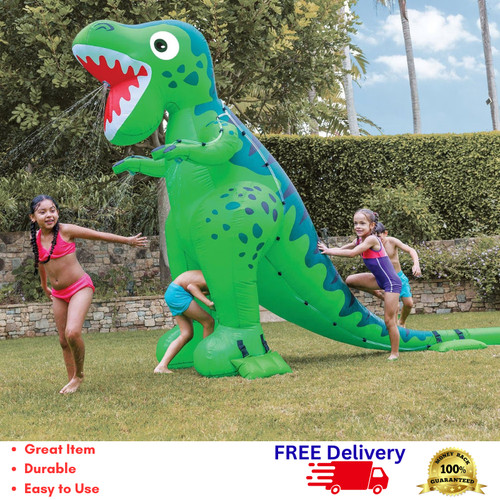 Inflatable dino sprinkler - 8',