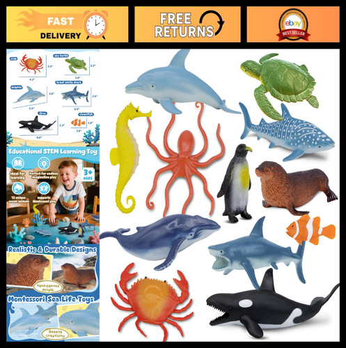 Pcs ocean sea life toy - pcs,