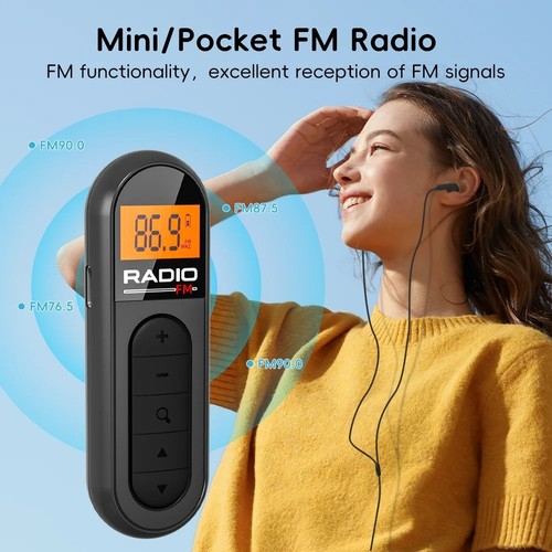 Mini digital lcd radio - digital, fm