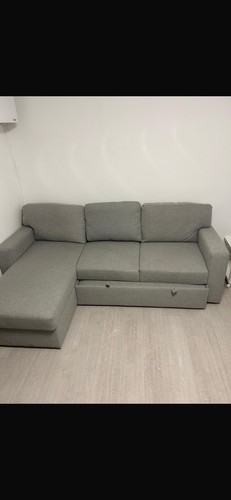 Seat grey sofa bed pull - 3,