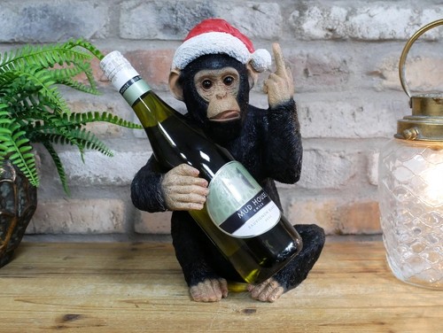 Yours monkey wine holder - up,