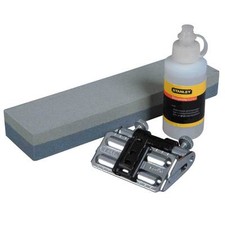 Stanley Wood Chisel/Plane Blade Honing Guide, Sharpening Stone, Oil Kit, 016050