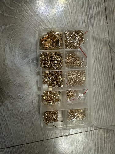 Box jewelry making supplies - box, of