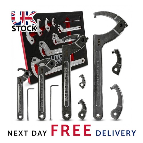 9pc adjustable hook - hook, pin