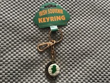 Ireland Map Keyring - Spinner