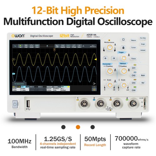 Owon ads814a 12bit digital - owon,