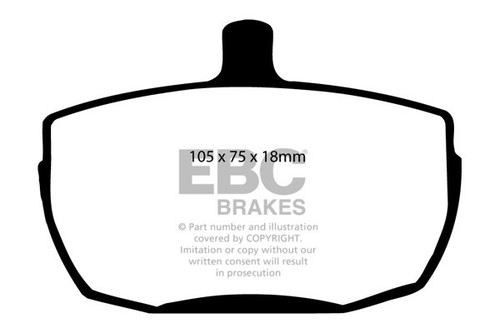 Ebc ultimax front brake pads - ultimax,