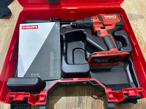 Hilti sf6h a22 cordless drill - hilti, sf6h-a22