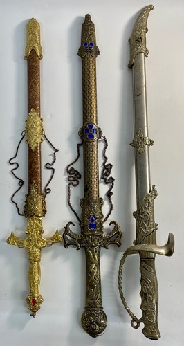 Lot swords sheaths - lot,