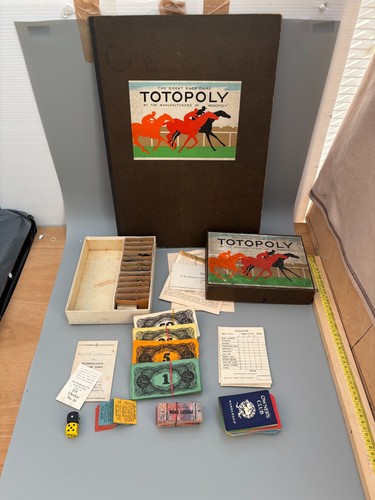 Vintage totopoly board game - vintage,