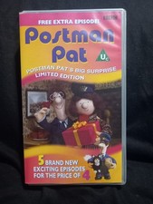 POSTMAN PAT - POSTMAN PAT'S BIG SURPRISE - BBC LIMITED EDITION VHS VIDEO 