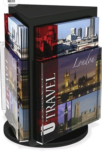 Revolving brochure catalouge - revolving,