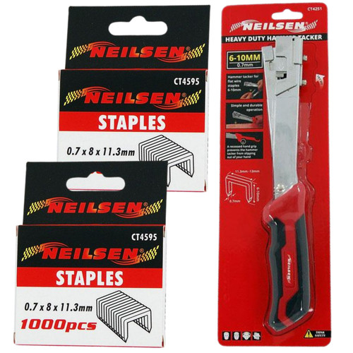 Hammer tacker stapler heavy - hammer,