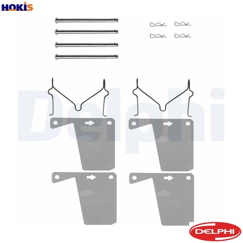 Accessory kit disc brake - brake, pad