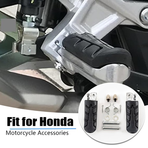 Pair front footrest foot - front,