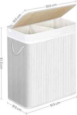 Laundry Basket with Lid -