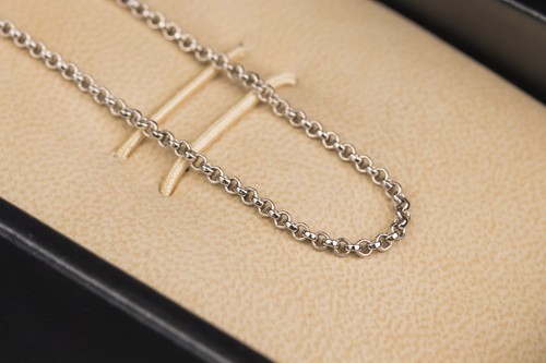 Chopard 18ct white gold link - white,