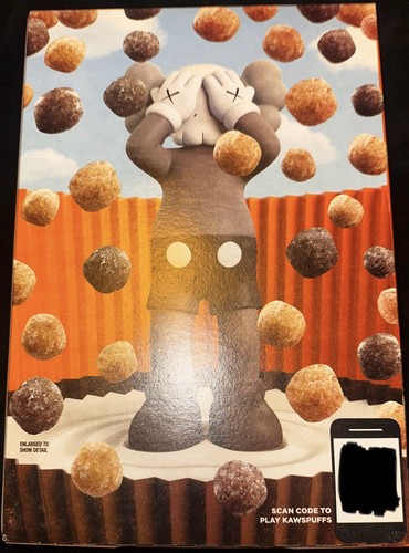 Kaws reeses cereal puffs - x,