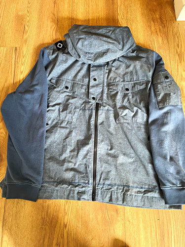 Strum men blue hooded - ma.strum,
