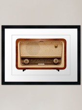 Old radio from the 1950s