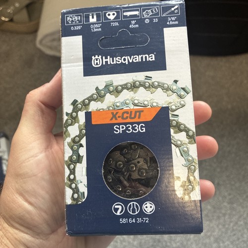 Husqvarna chainsaw chain cut - chain, x-cut