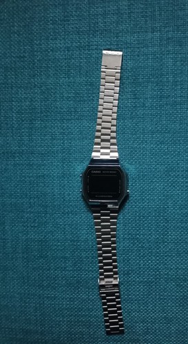 Casio men silver stainless - men's,