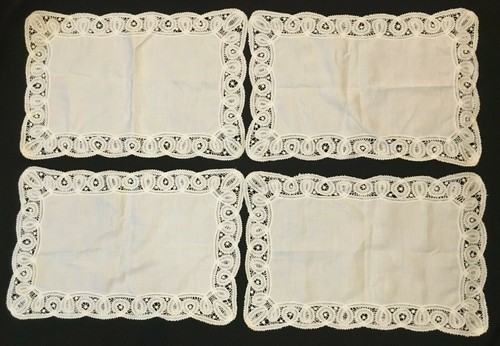 Vintage rectangular lace - 4,