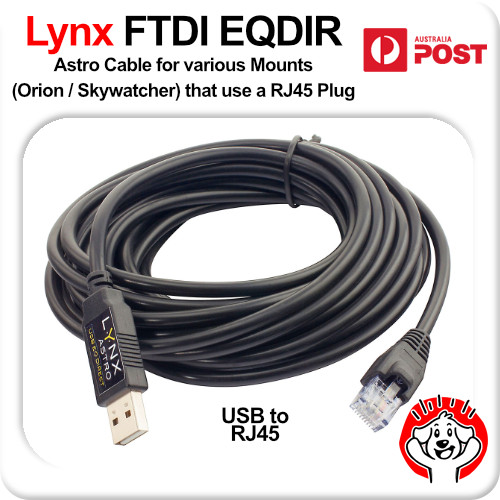 Rj45 ftdi eqdir usb cable - usb,