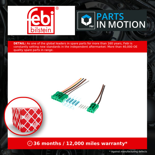 Blower motor cable - cable, set