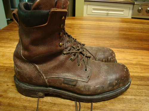 Red wing supersole - wing, leather