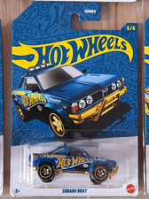 Hot Wheels 58th Anniversary Blue & Gold Subaru Brat * 2025