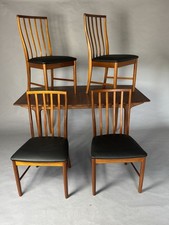 McIntosh Mid century rectangle Dining table & 4 chairs